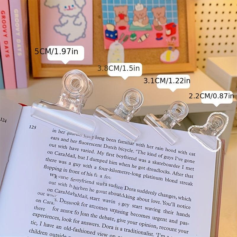 10pcs Transparent Folder for Organizing Documents