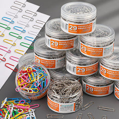 Tube Silver Paper Clip Pins Rustproof Metal Crank Pins