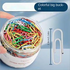 Tube Silver Paper Clip Pins Rustproof Metal Crank Pins