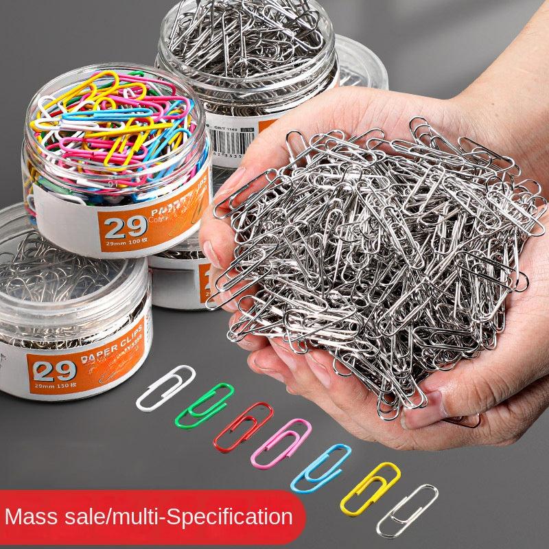 Tube Silver Paper Clip Pins Rustproof Metal Crank Pins
