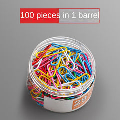 Tube Silver Paper Clip Pins Rustproof Metal Crank Pins