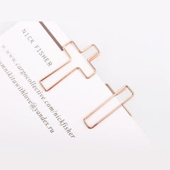 20 Cross Shaped Paper Clips Fun Office Supplies For School