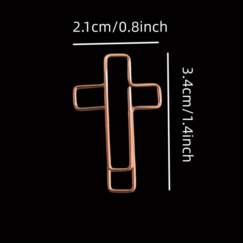 20 Cross Shaped Paper Clips Fun Office Supplies For School
