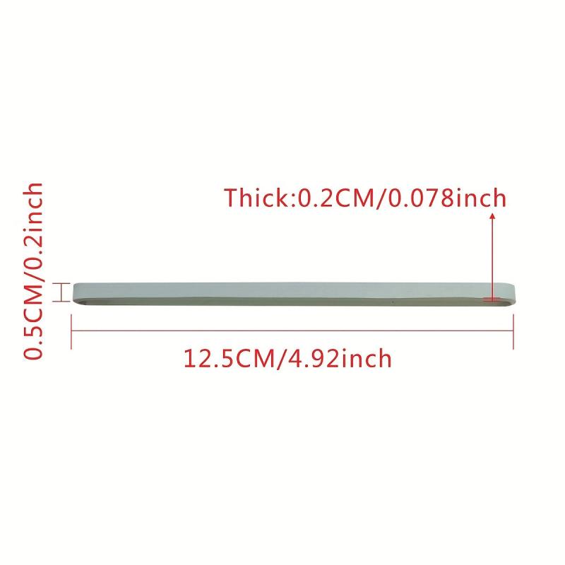 50 Pcs Rubber Bands 12.45 cm Rubber Band Office School Supplies Bundle Storage