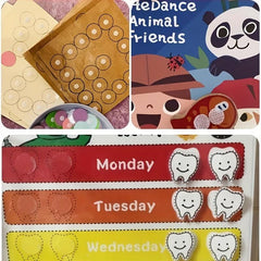 500pcs Waterproof Double Sided Tape Self Adhesive Round Coin Transparent