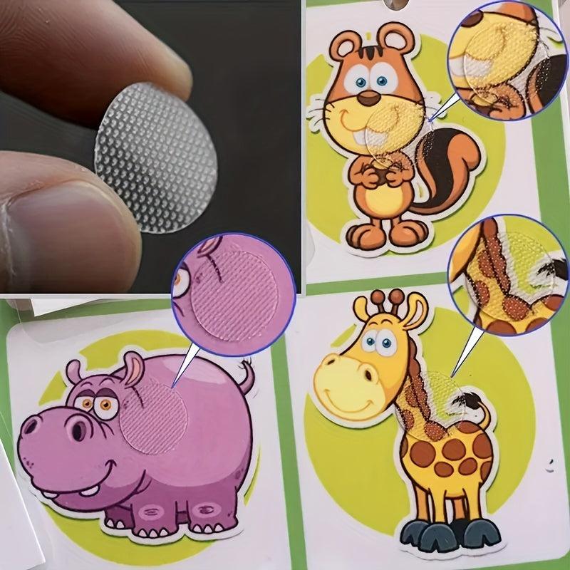 500pcs Waterproof Double Sided Tape Self Adhesive Round Coin Transparent