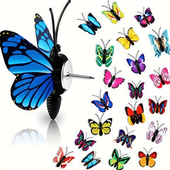 Set of 30 3D Butterfly Studs for Home Wall Decoration