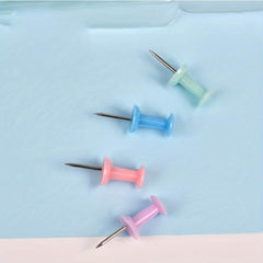 70 Colored Thumbtack Push Pins