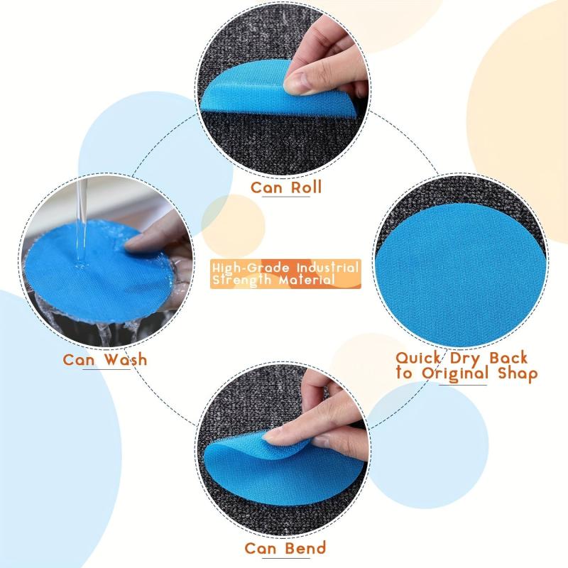 30pcs 10 Number Magic Carpet Dots Multicolor Spots Classroom Teachers Preschool