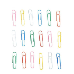 Colorful Paper Clips 70pcs Storage Box