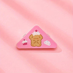 Cartoon Corner Clip File Book Triangle Clip Anti-roll Office Clip
