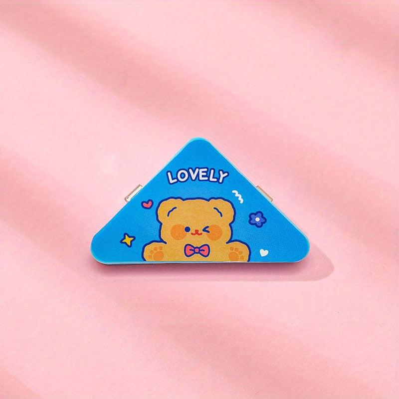 Cartoon Corner Clip File Book Triangle Clip Anti-roll Office Clip