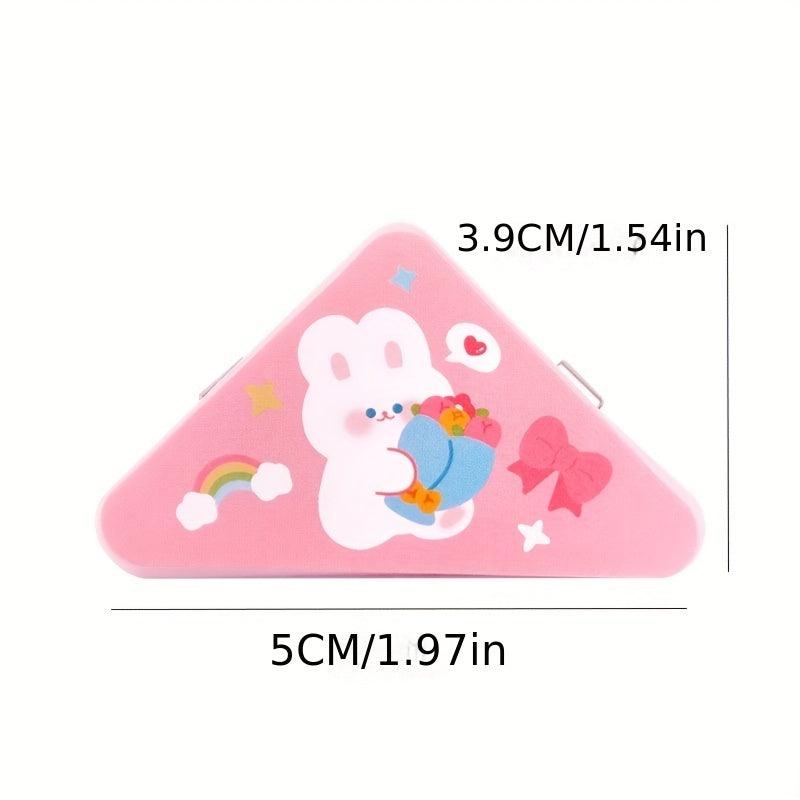 Cartoon Corner Clip File Book Triangle Clip Anti-roll Office Clip