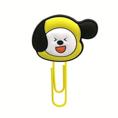 PVC Paper Clip Bookmark Cartoon Special shaped Paper Clip