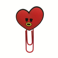 PVC Paper Clip Bookmark Cartoon Special shaped Paper Clip