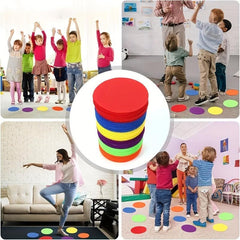 18pcs Carpet Markers 4 inch Adhesive Circles for Classroom Seating