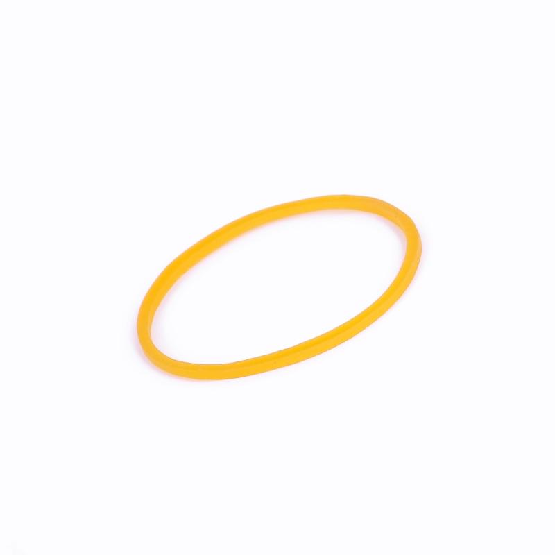 100 200 500 Pcs Yellow Rubber Bands 3.81cm Diameter for School Office Home