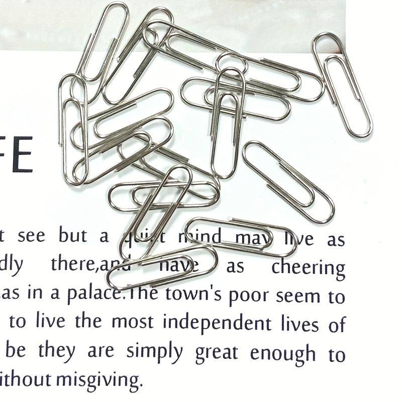 200pcs Small Paper Clips 23mm Paperclips Mini Paper Clip For Office