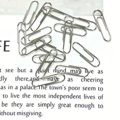 200pcs Small Paper Clips 23mm Paperclips Mini Paper Clip For Office