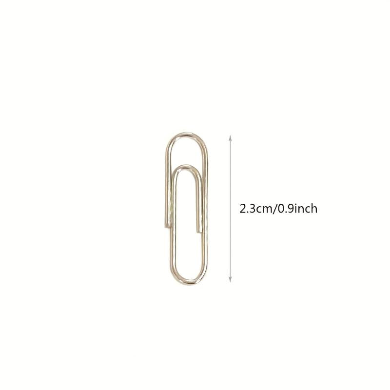 200pcs Small Paper Clips 23mm Paperclips Mini Paper Clip For Office