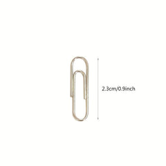 200pcs Small Paper Clips 23mm Paperclips Mini Paper Clip For Office
