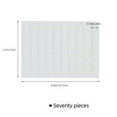 70pcs Double-sided Adhesive Dots High Viscosity Patch for Balloons & Decor