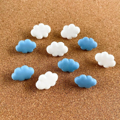 20pcs Cloud Push Up Cork Bulletin Board Thumb Nails