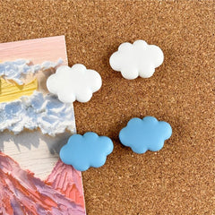 20pcs Cloud Push Up Cork Bulletin Board Thumb Nails