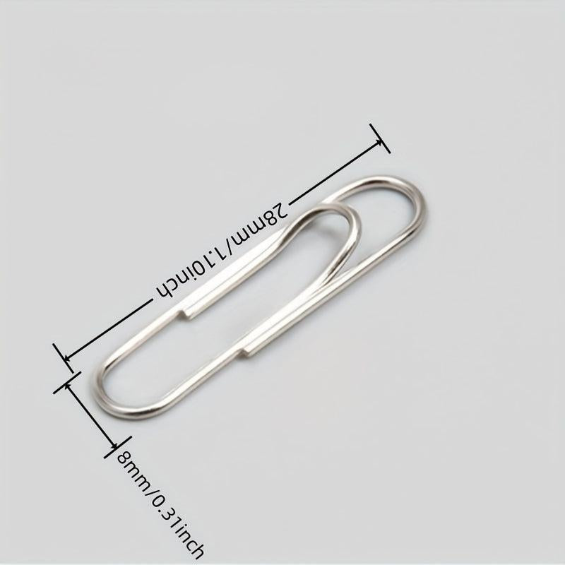 70pcs Paper Clip 28mm Office Supplies