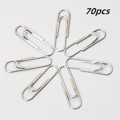 70pcs Paper Clip 28mm Office Supplies
