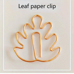 20pcs Mix Colors Metal Paper Clips Bookmarks For Office Notebook Accessory