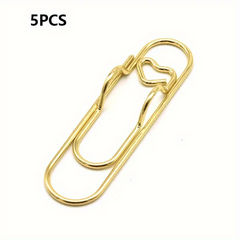 Multifunctional Metal Pen Clips Portable Fixed Pen Holder Organizer Clip