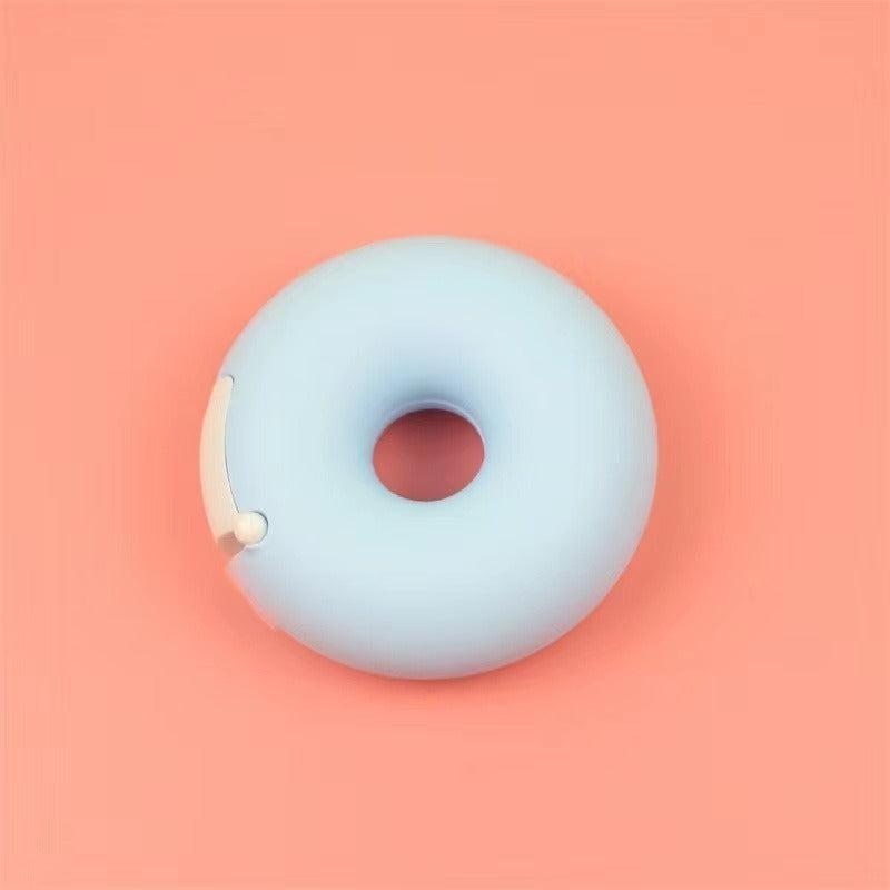 2pcs Donut Shape Tape Dispensers Portable Tape Holder pink
