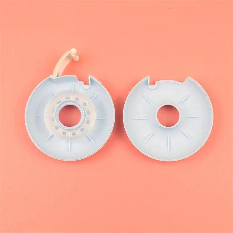 2pcs Donut Shape Tape Dispensers Portable Tape Holder pink