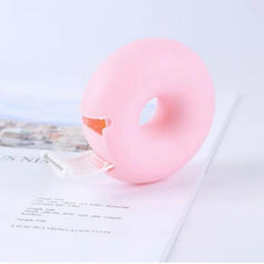2pcs Donut Shape Tape Dispensers Portable Tape Holder pink