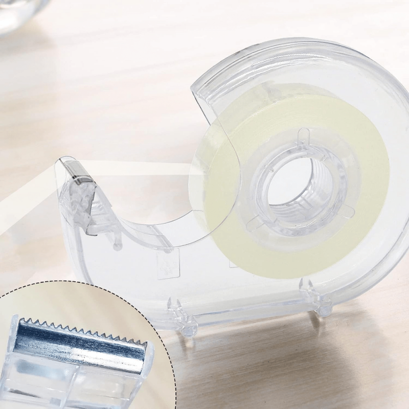 1pc Cutter 6pcs Tape Clear Tapes And Refillable Dispensers Transparent Tape Refi