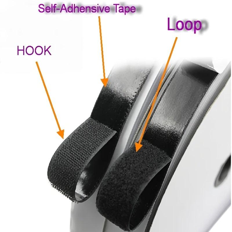6X4 88 Meter Hook And Loop Tape With Adhesive Non Slip Rug Grippers
