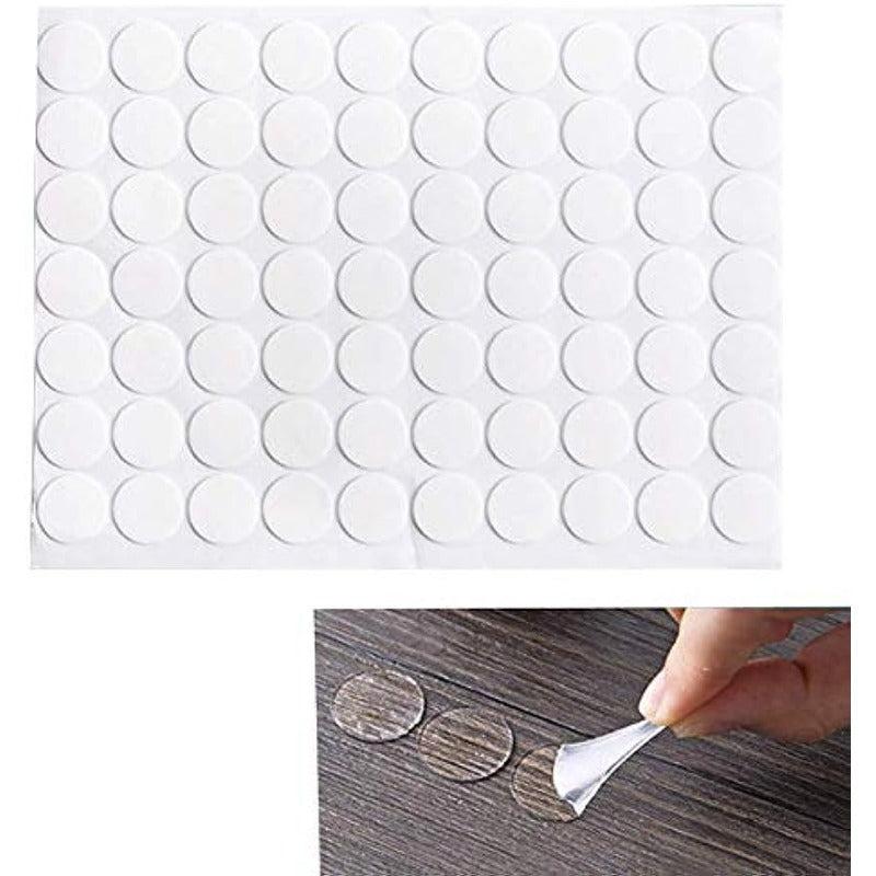 Transparent Double Sided Tape Stickers Round Acrylic No Traces Adhesive Sticker