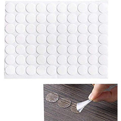 Transparent Double Sided Tape Stickers Round Acrylic No Traces Adhesive Sticker