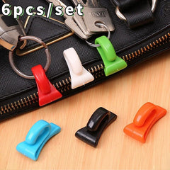 6pcs set Anti Lost Bag Hook Key Clips Kye Holder Portable Bag Clips