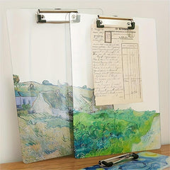 A4 Size Art Painting Plastic Clipboard - Student and Teacher Clipboard