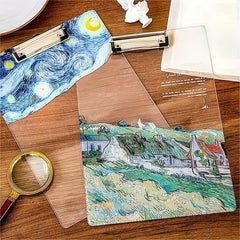 A4 Size Art Painting Plastic Clipboard - Student and Teacher Clipboard
