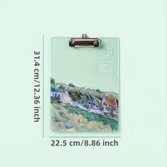 A4 Size Art Painting Plastic Clipboard - Student and Teacher Clipboard