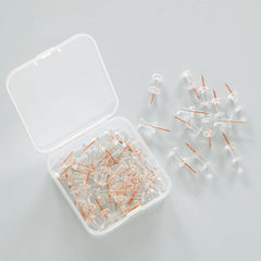60 Pieces Box of Thumbnails Picture Boards Painting Photos Wall Nails