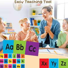 26pcs Carpet Markers 10-16cm Alphabet Adhesive Carpet Dots Markers
