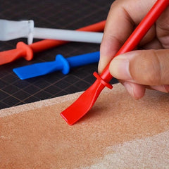2pcs Leather Glue Spreaders Colored Polypropylene Applicator Painting Scrapers