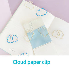 20pcs Creative Cloud Paper Clips School Supplies