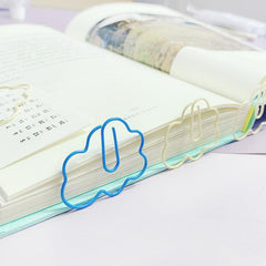 20pcs Creative Cloud Paper Clips School Supplies