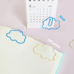 20pcs Creative Cloud Paper Clips School Supplies