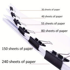 Long Tail Clip 19mm Boxed 1 Box 12 Pack Metal